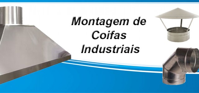 montagem de coifa industrial