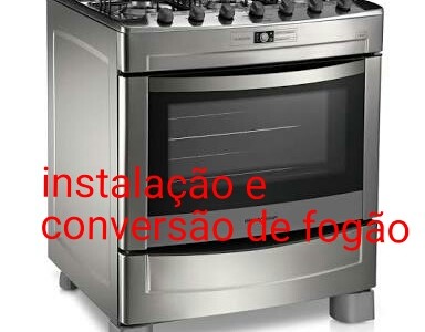Instalação e Conversão de Fogão Electrolux Santos Litoral
